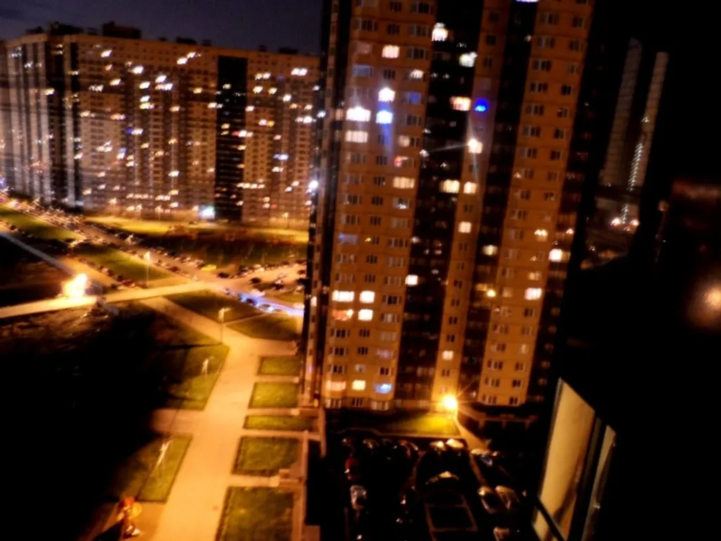 Светлая квартирка с видом на город 8 минут от м. Пареас