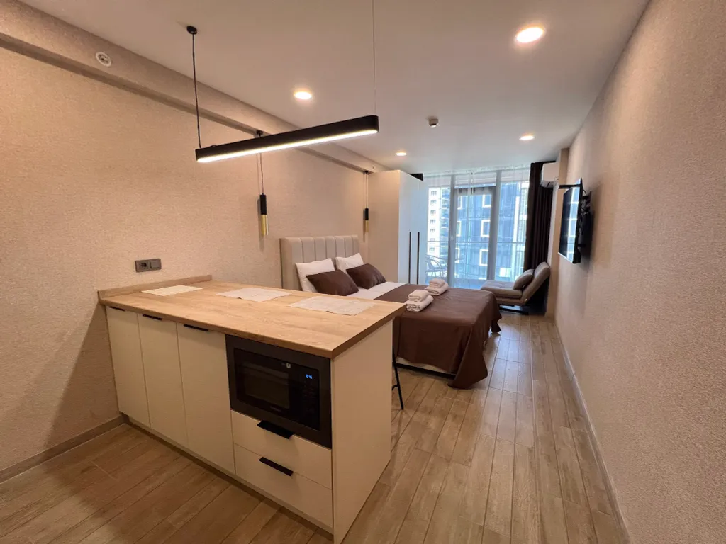 Квартира Апартаменты Deluxe на берегу моря, La Quinta by Wyndham — Батуми