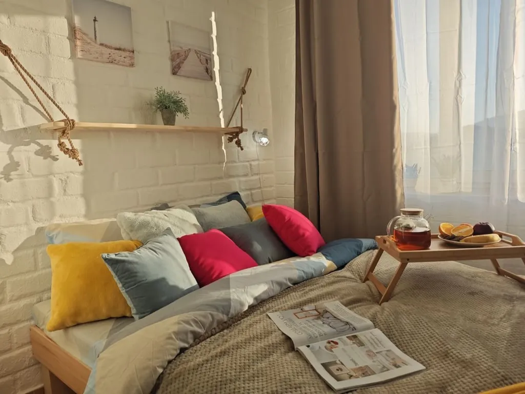 Двухместная студия с кроватью-трансформером