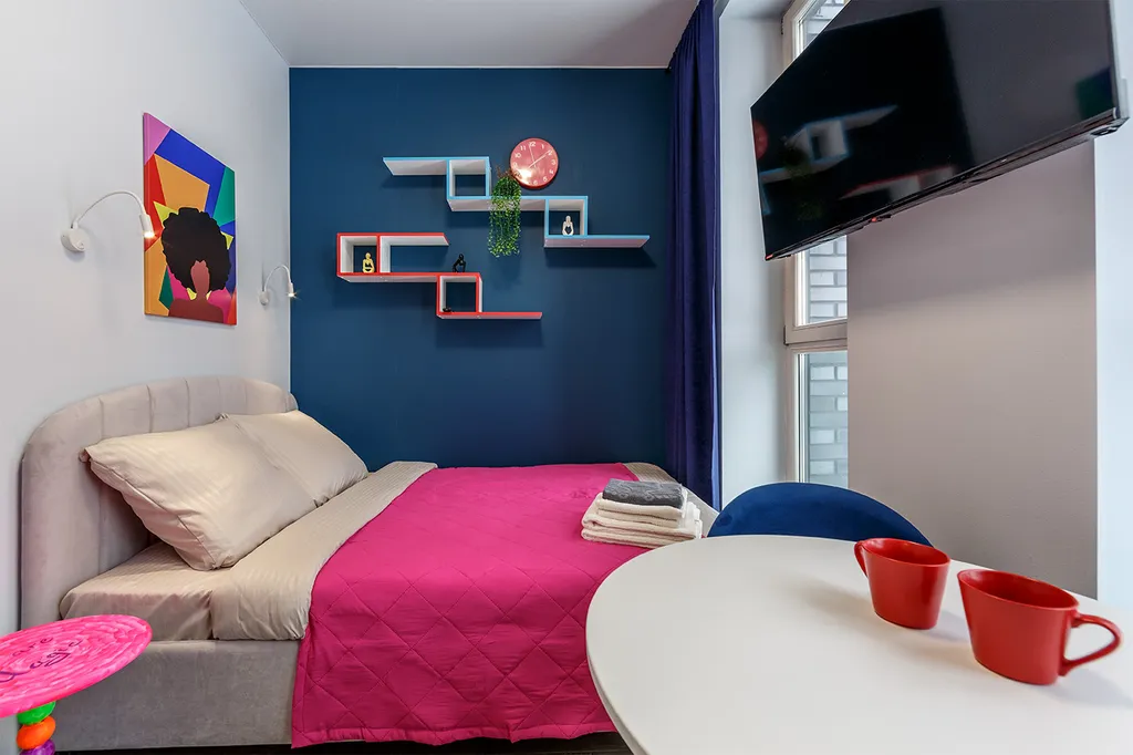 Квартира Квартира Студия в 5 минутах от метро Водный стадион — Москва