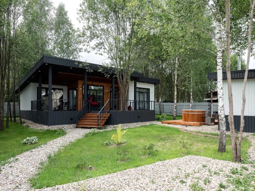 Рябиновый - дом с баней и чаном