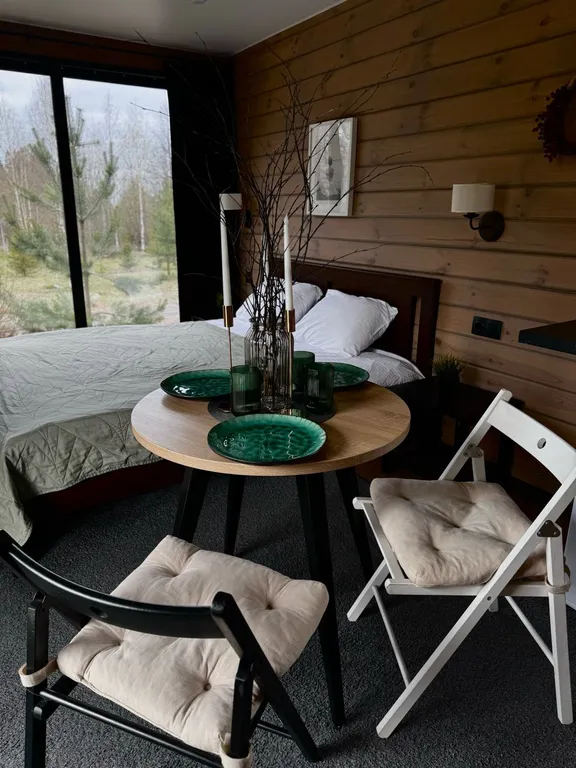 2-местный дом с видом на лес