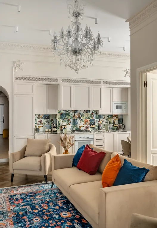 Квартира Дизайнерские апартаменты с камином в самом центре — Санкт-Петербург