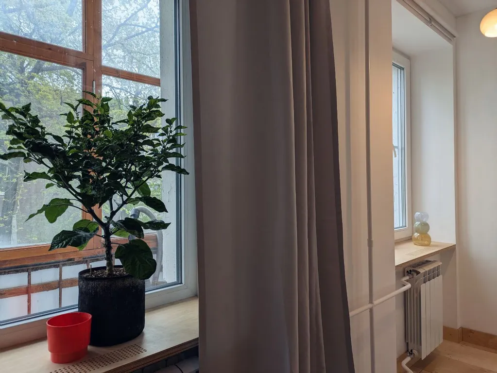 Уютная арт-квартира с душой, винтажем и видом на сквер