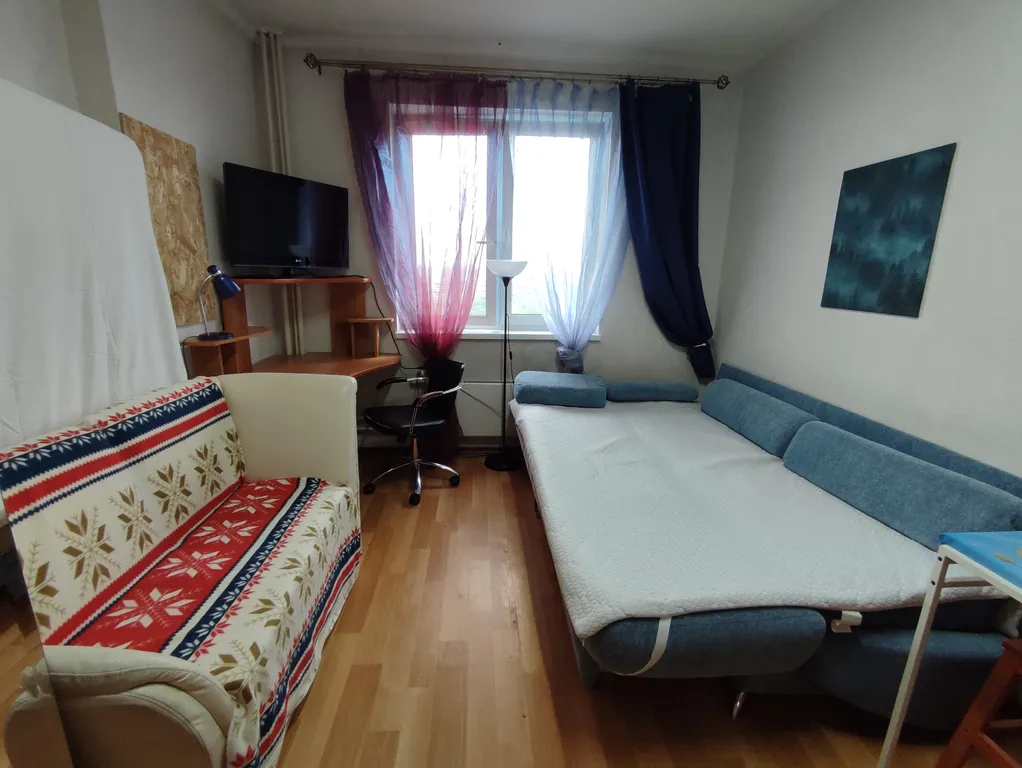 Квартира Полноценная квартира с кухней в высотке с панорамным видом — Москва