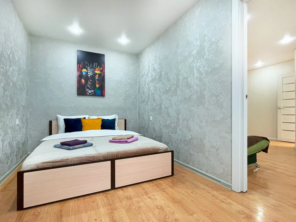 Шикарная 2-комнатная квартира для 1-6 гостей, с кондиционером