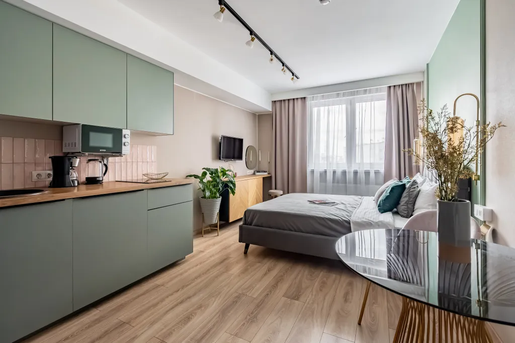Квартира Квартира Your stylish emerald Apart — Санкт-Петербург