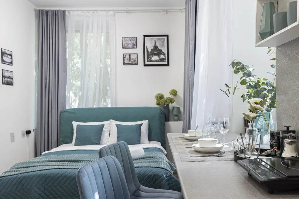 Квартира Квартира Дизайнерская студия на западе города — Москва