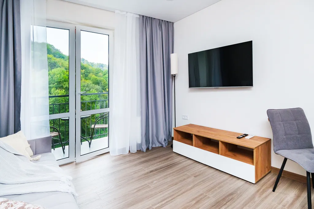 Уютная студия для двоих или с ребёнком