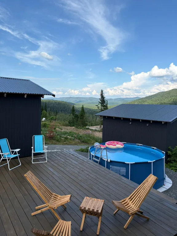 Коттедж Теплый дом с двумя спальнями — Шерегеш