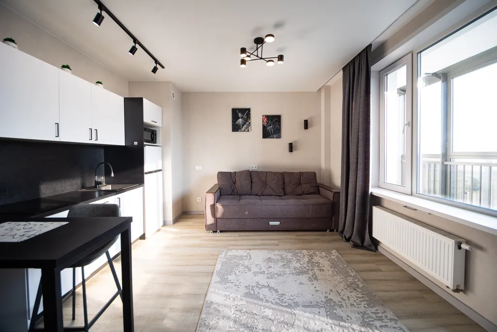 Квартира Квартира Комфортная студия в престижном ЖК Медео — Красноярск