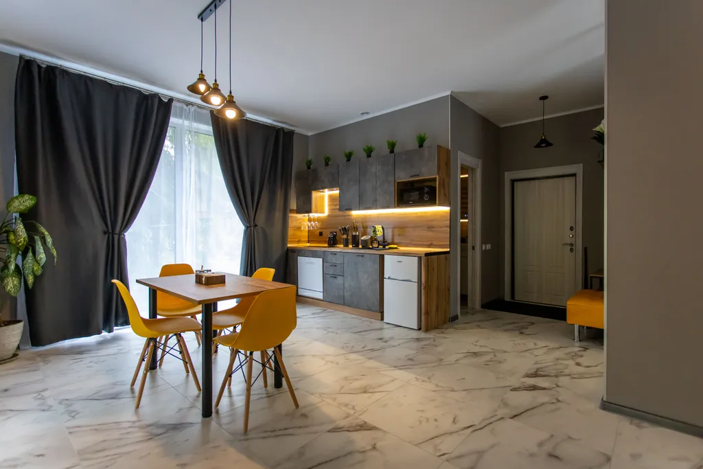 Дом 72m2 — чан, кухня, Wi-Fi