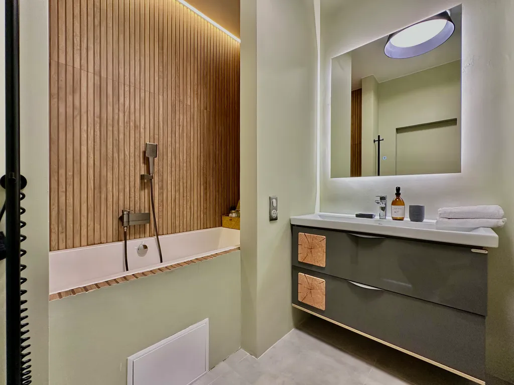 #45 Двухуровневая квартира с 2 спальнями и панорамным видом