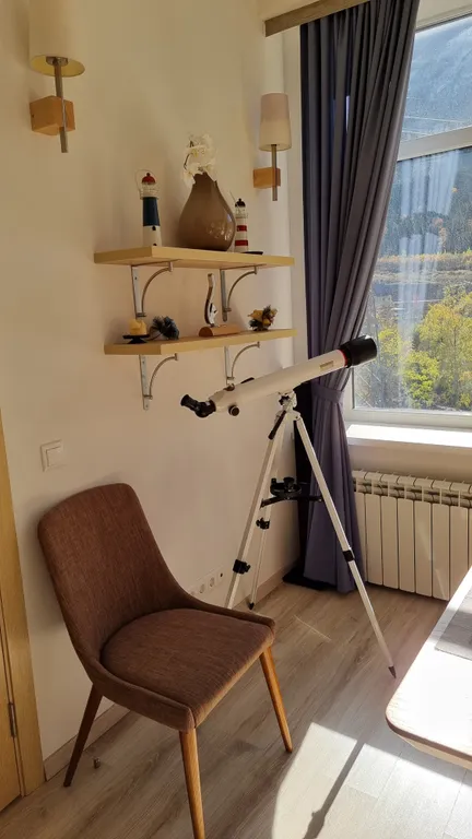 Апартаменты с восхитительными панорамными видами на вершины Домбая