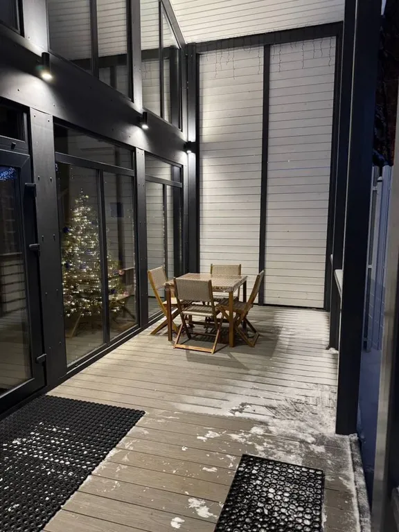 Новый дом в лесу с сауной и сибирским чаном