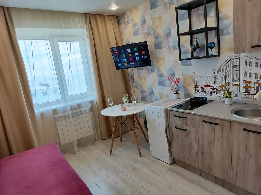 Светлая уютная студия