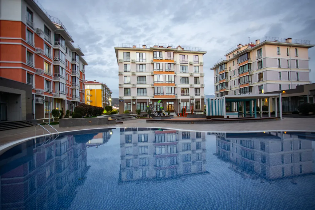 Квартира Апартаменты с кухней и видом на горы — Сириус