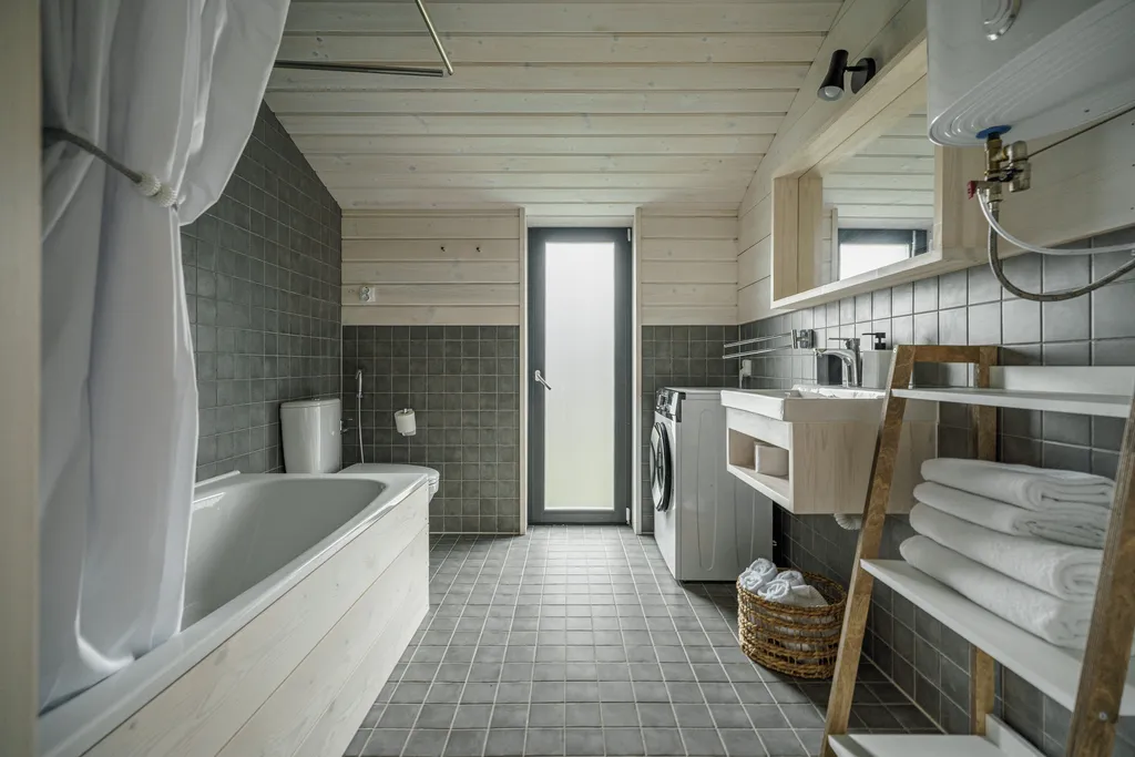 Просторный семейный коттедж у залива