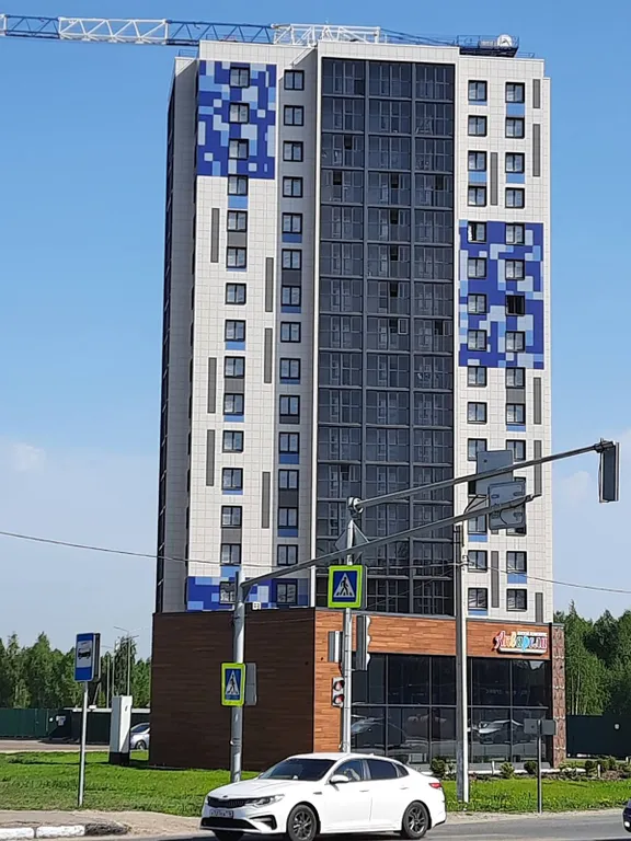 Чистая квартира-студия в ЖК Акварели — аренда посуточно в Зеленодольск