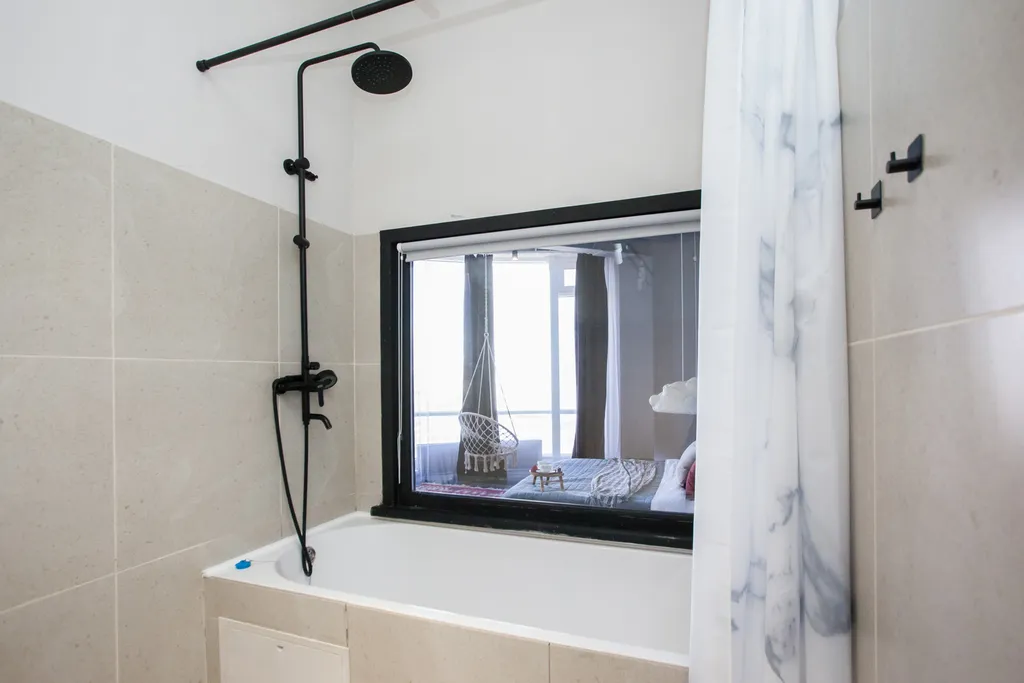 Апартаменты с панорамным окнами с видом на город