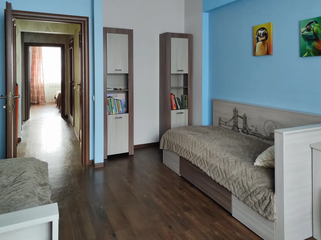 Просторная квартира с тихими соседями