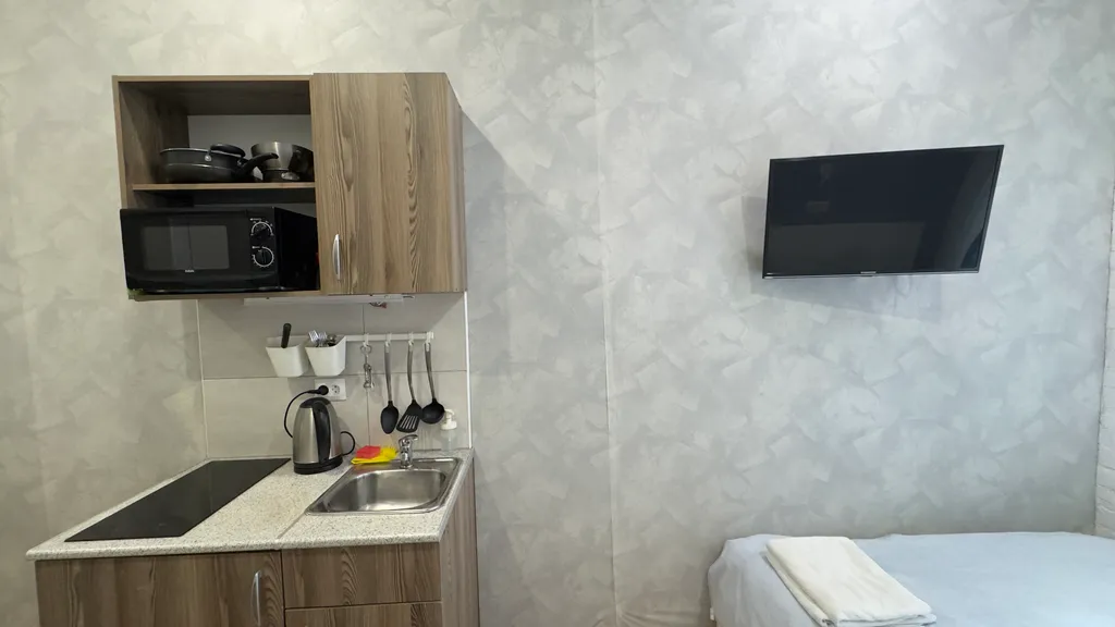 Квартира Хорошая квартира-студия у метро Лиговский Проспект — Санкт-Петербург