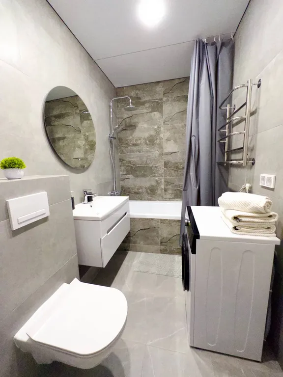 Уютная квартира с большим ТВ