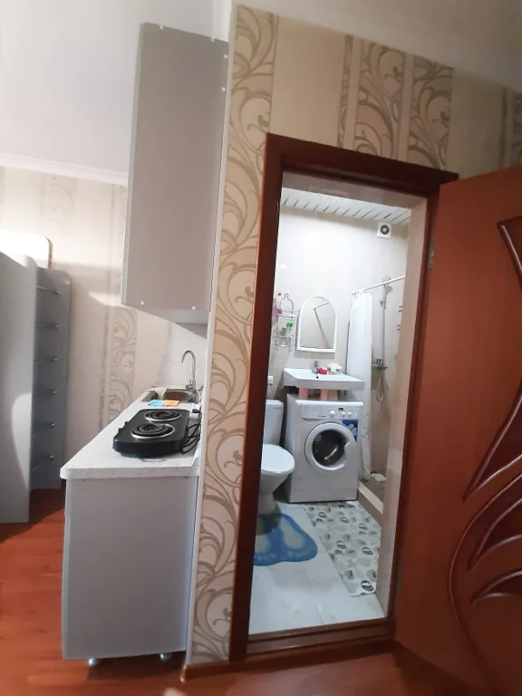 Студия у пляжа с видом на море