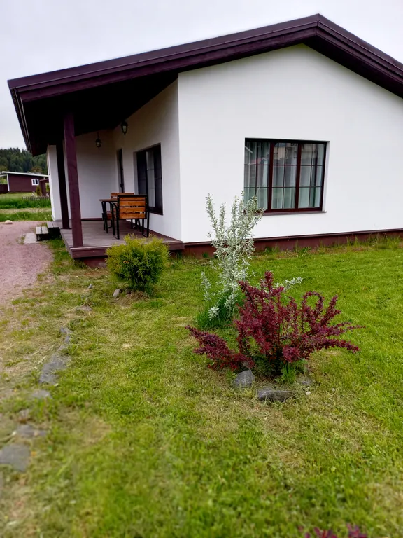 Дом с видом на залив Ладожского озера