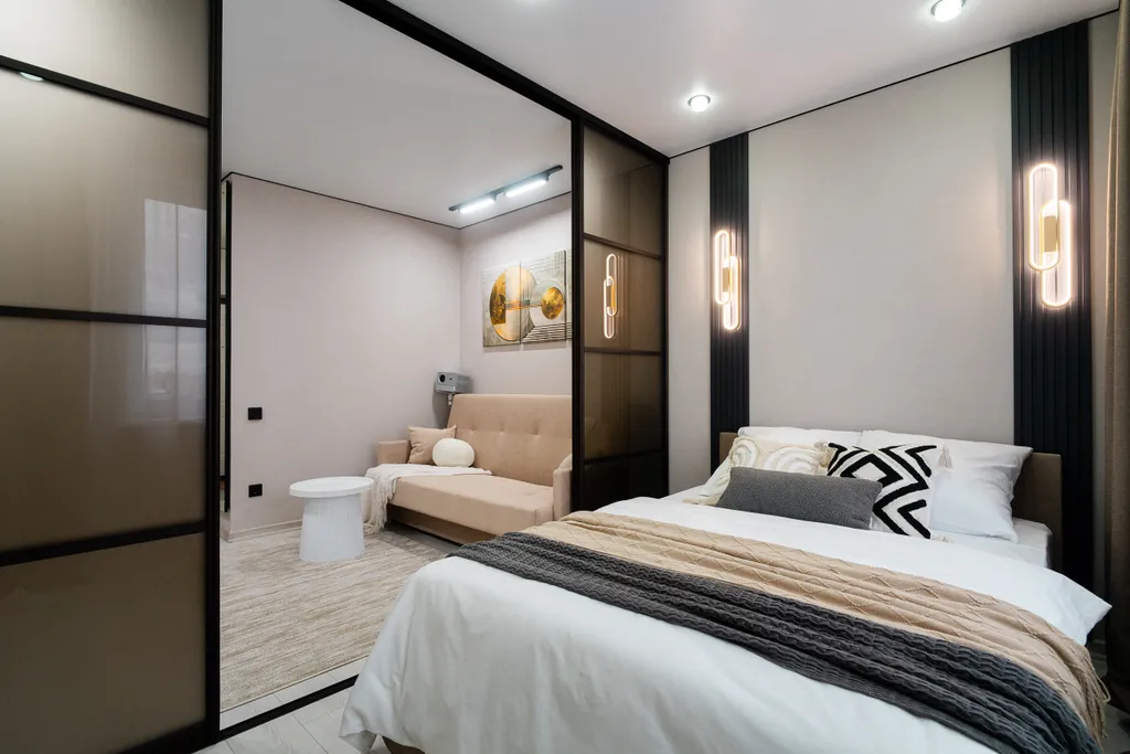 Дизайнерская квартира с кинотеатром