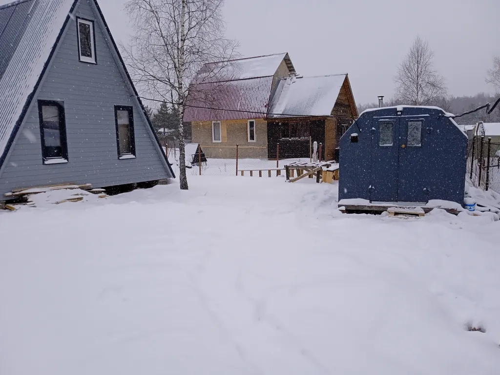 Уютный дом А-фрейм