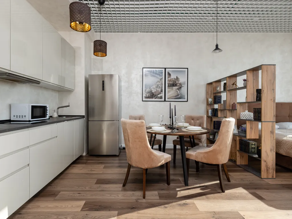 Neva Shedar 28 этаж 51 м2 панорамный вид на город. Шикарный закат.