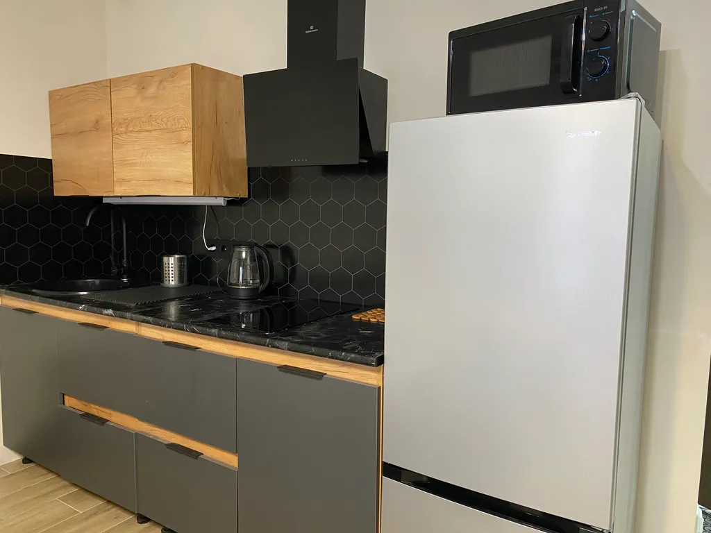 Студия с терасой в трёх минутах от пляжа