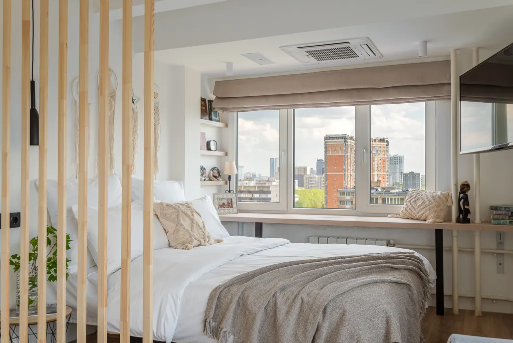 Квартира Квартира Студия Comfort Life с видом на Москву — Москва