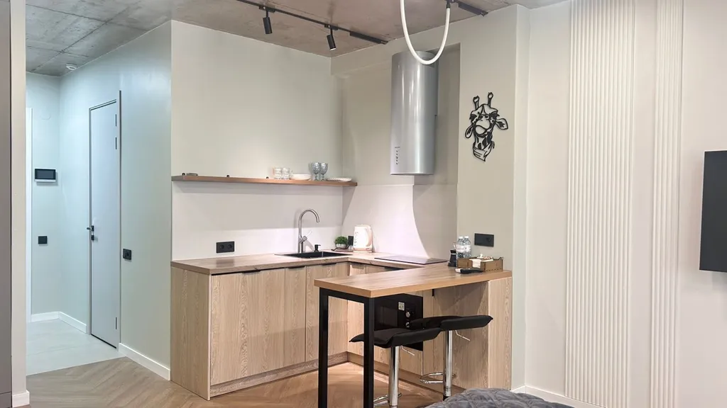 Стильная квартира в стиле лофт