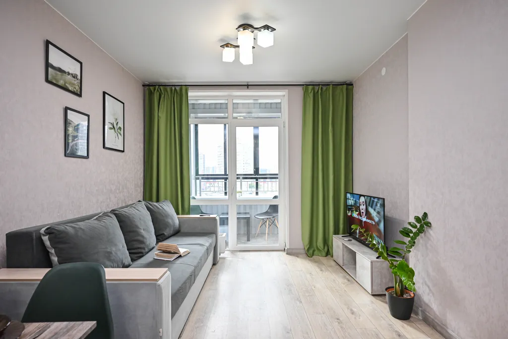 Квартира Уютная двухкомнатная квартира в ЖК Притяжение — Красноярск