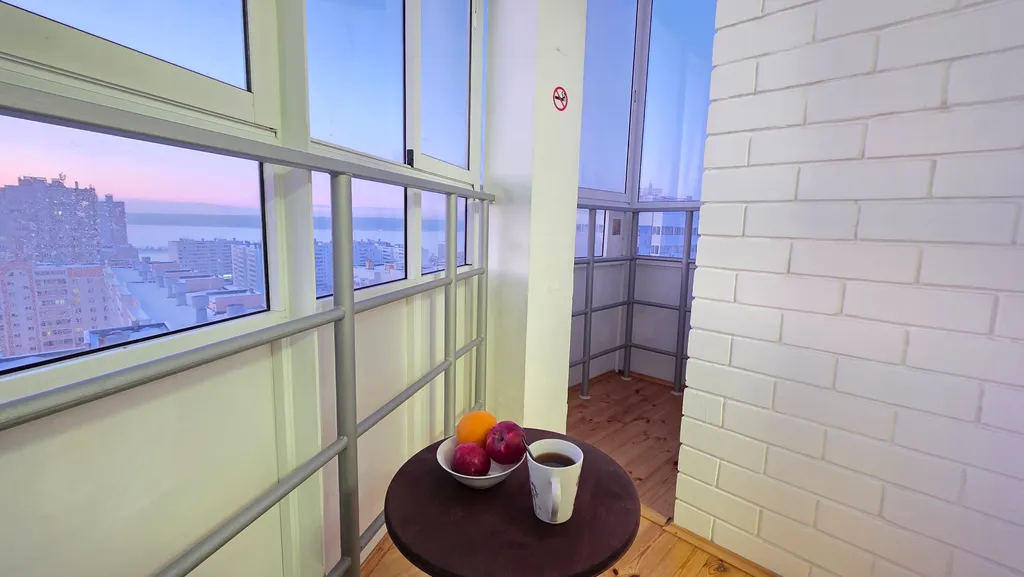 Замечательная квартира в центре с шикарным видом на реку Кама и лес