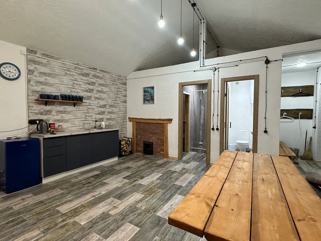 Доик для отдыха с баней и чаном