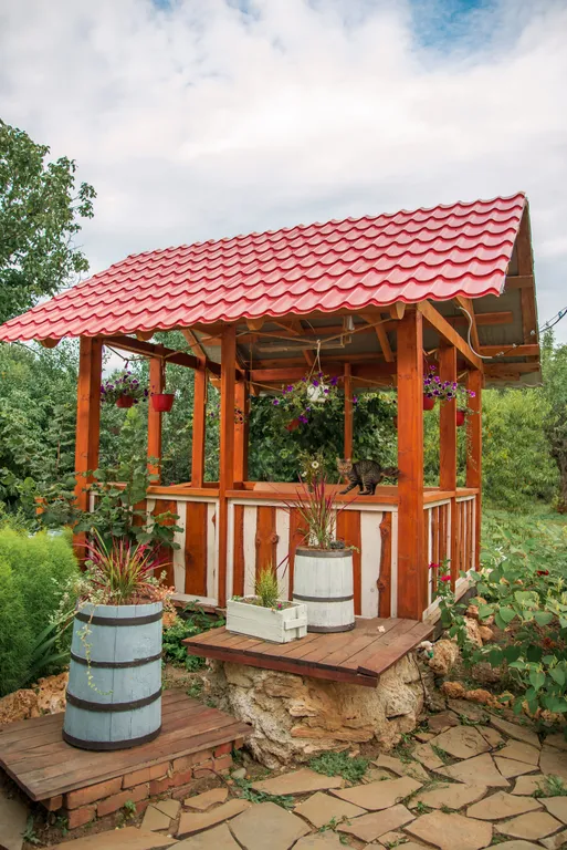 Гостевой дом с видом на сад и горы