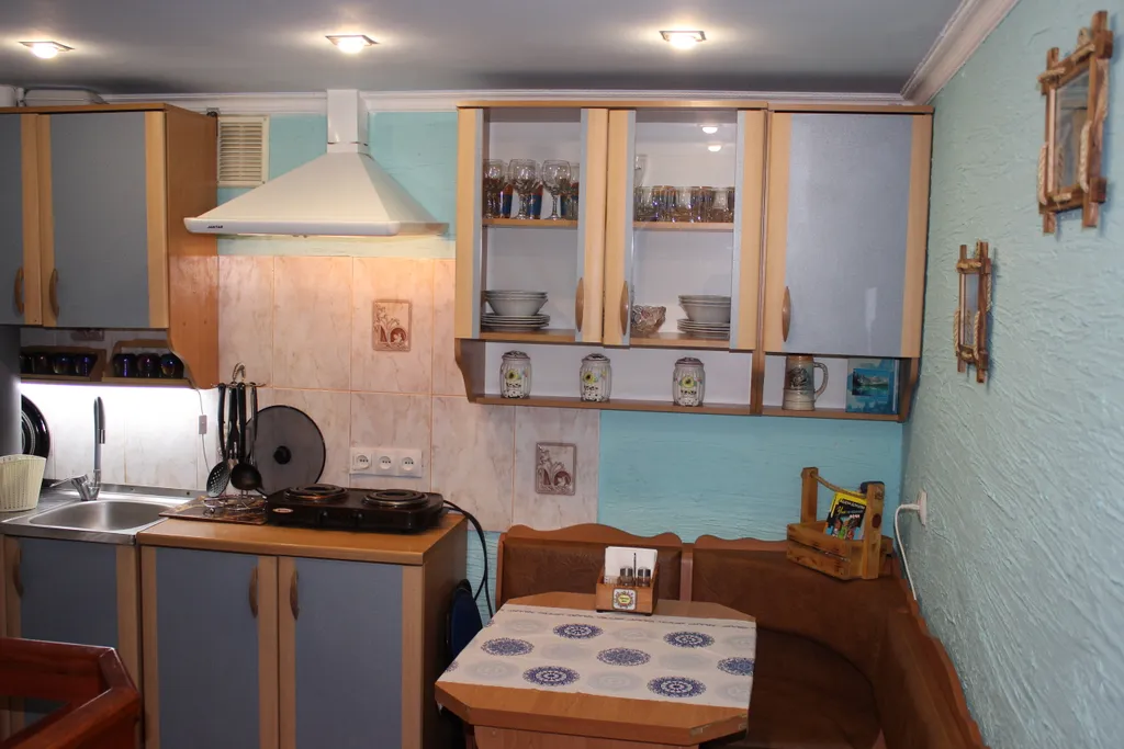 Апартаменты в трёх уровнях у моря