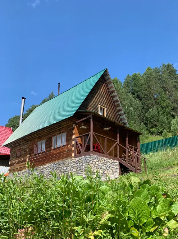 Летний домик из кедра с баней