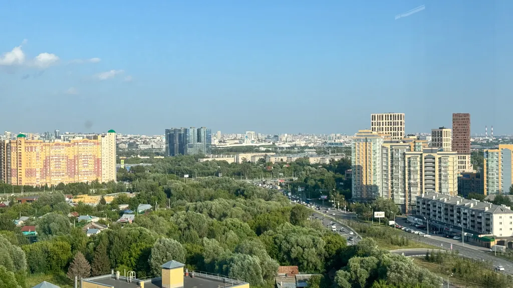 Квартира Квартира Студия на 16 этаже с видом на Кремль — Казань