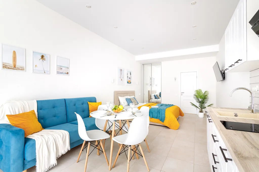 Квартира Квартира Уютная студия от Home Group apartments — Геленджик