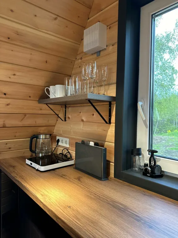 Комфортабельные домики А-фрейм на Байкале