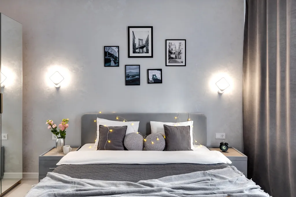 Квартира Однушка Нуар с балконом и парковкой в 15 минутах от а/э Внуково — аренда посуточно в Коммунарка