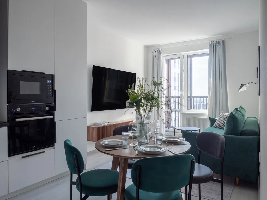 Квартира Квартира Дизайнерская евротрёшка с паркингом — Санкт-Петербург