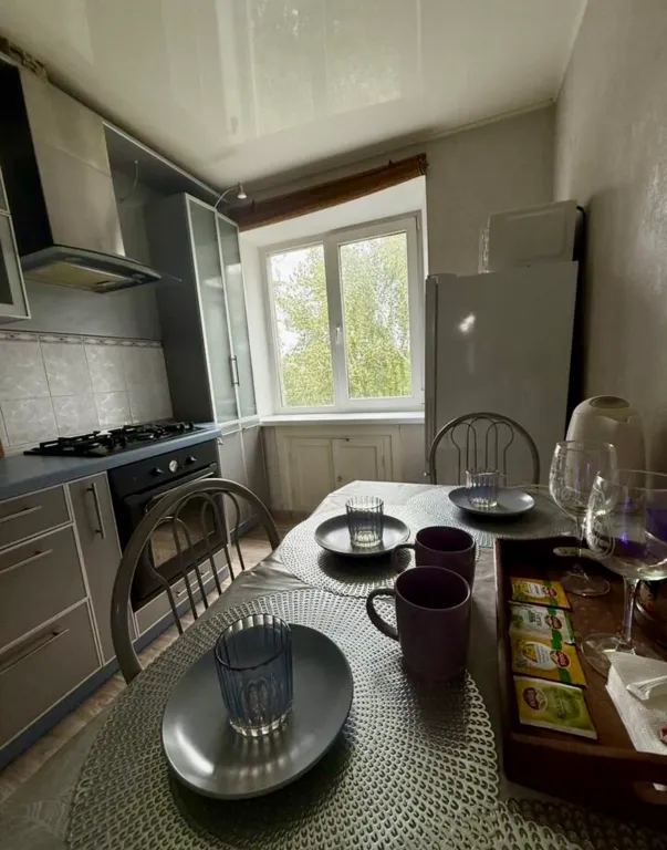 Уютная светлая двухкомнатная квартира