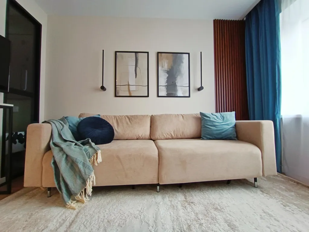 Однокомнатные Сканди апартаменты в центре города