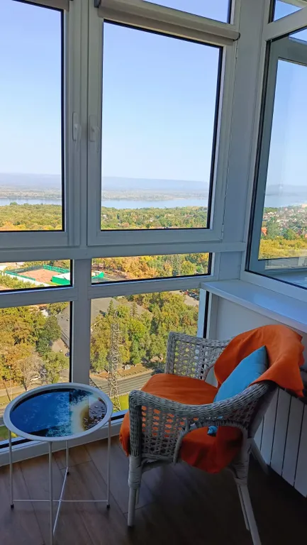 Квартира Панорамная квартира с видом на Волгу — Самара