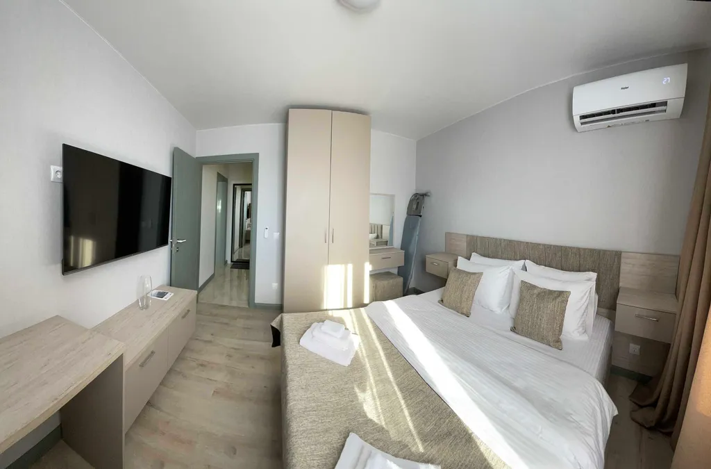 Квартира Уютная 1-комнатная квартира с видом на море — Анапа